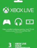 Xbox Live Gold 3 month