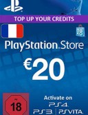 Playstation Network Card (PSN) 20 EUR (France)