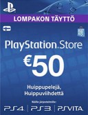 Playstation Network Card (PSN) 50 EUR (Finland)