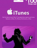 iTunes $100 Gift Card