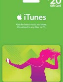 iTunes $20 Gift Card