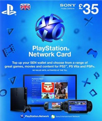 PlayStation Network Card (PSN) 35&pound; (UK)