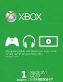 Xbox Live Gold 1 maand