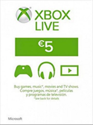 Xbox Live 5 EUR