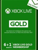 Xbox Live Gold 6+1 month