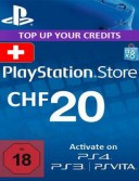 Playstation Network Card (PSN) 20 CHF (Switzerland)