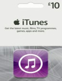 iTunes &pound;10 Gift Card