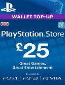 PlayStation Network Card (PSN) 25&pound; (UK)