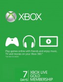 Xbox Live Gold 7 dagen