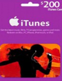 iTunes $200 Gift Card