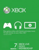 Xbox Live Gold 7 maanden