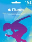 iTunes &pound;50 Gift Card