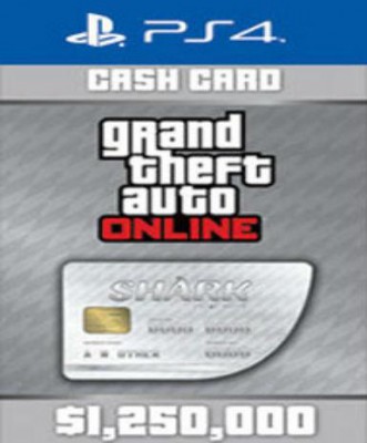 Grand Theft Auto V GTA: Great White Shark Cash Card (PS4)