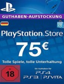 Playstation Network Card (PSN) 75 EUR (German)