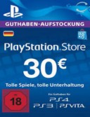 Playstation Network Card (PSN) 30 EUR (German)