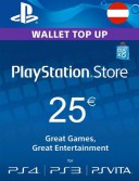 Playstation Network Card (PSN) 25€ (Austrian)