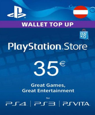 Playstation Network Card (PSN) 35€ (Austrian)