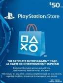 PlayStation Network Card (PSN) 50 CAD (Canada)