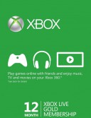 Xbox Live Gold 12 maanden