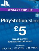 PlayStation Network Card (PSN) &pound;5 (UK)