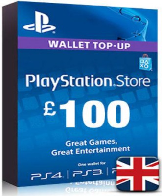 PlayStation Network Card (PSN) &pound;100 (UK)