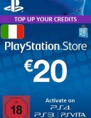 Playstation Network Card (PSN) 20 EUR (Italian)