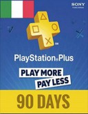 PlayStation Network Card (PSN) 90 Days (Italian)